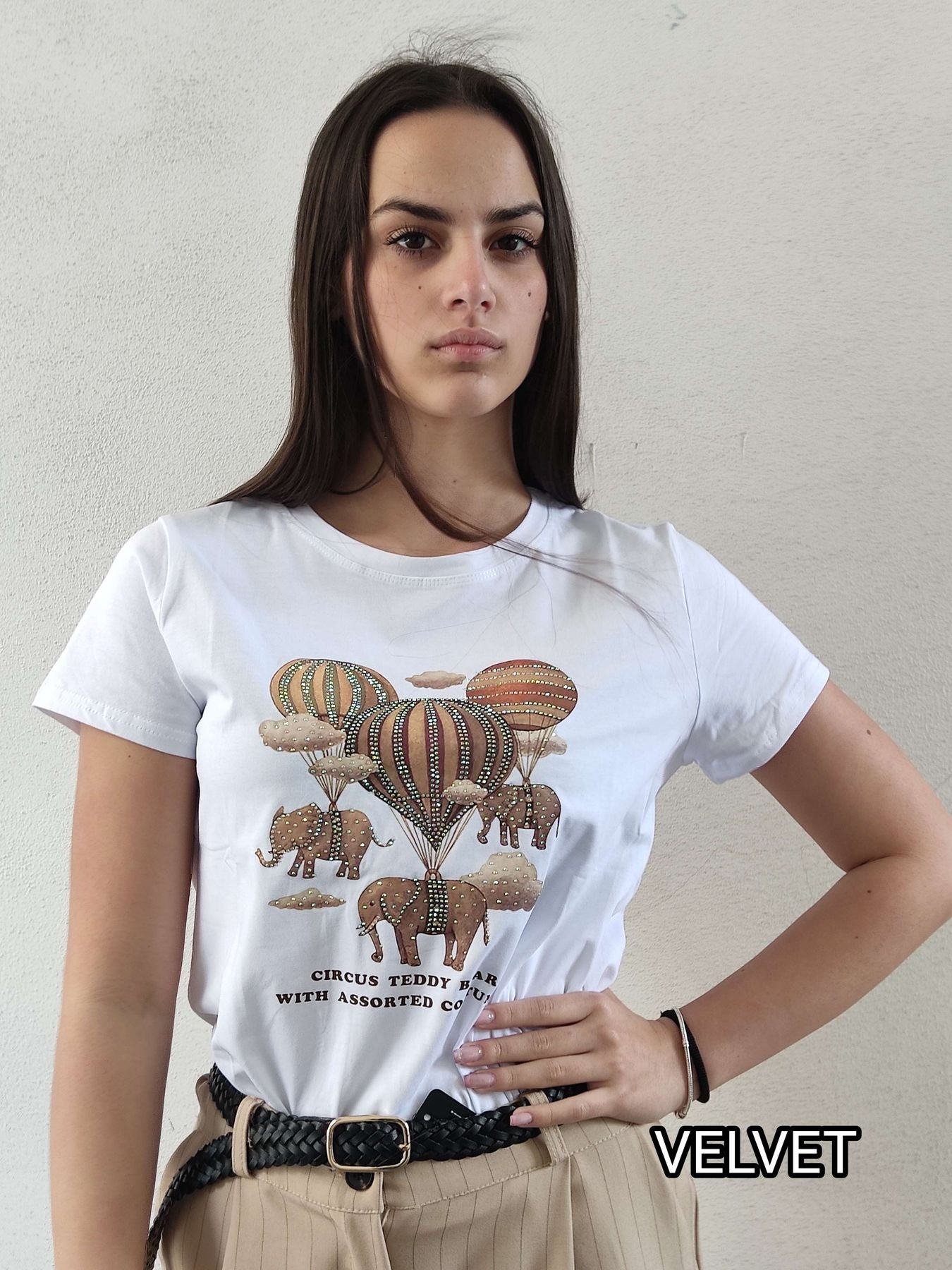 T-shirt con stampa M1373