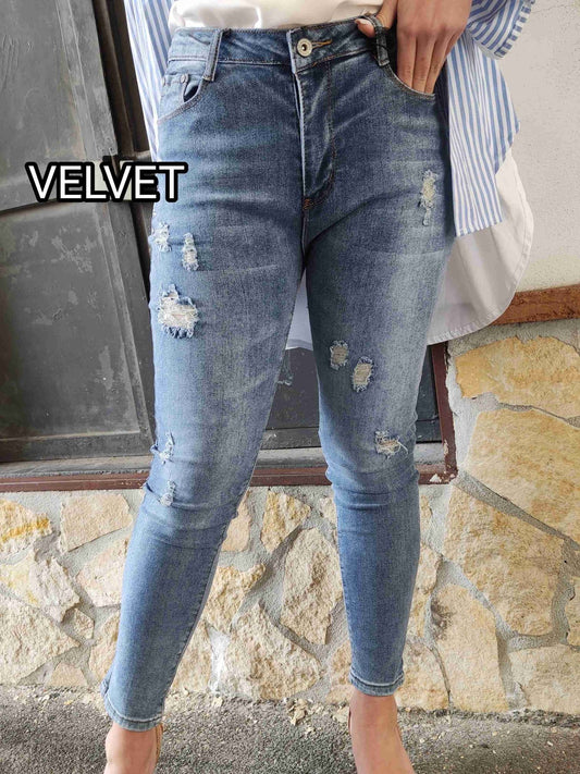 Jeans skinny high waist 3D6238